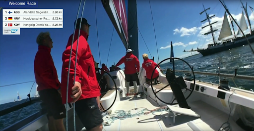 SailTracks onboard cameras during the 2019 Nordstream Race